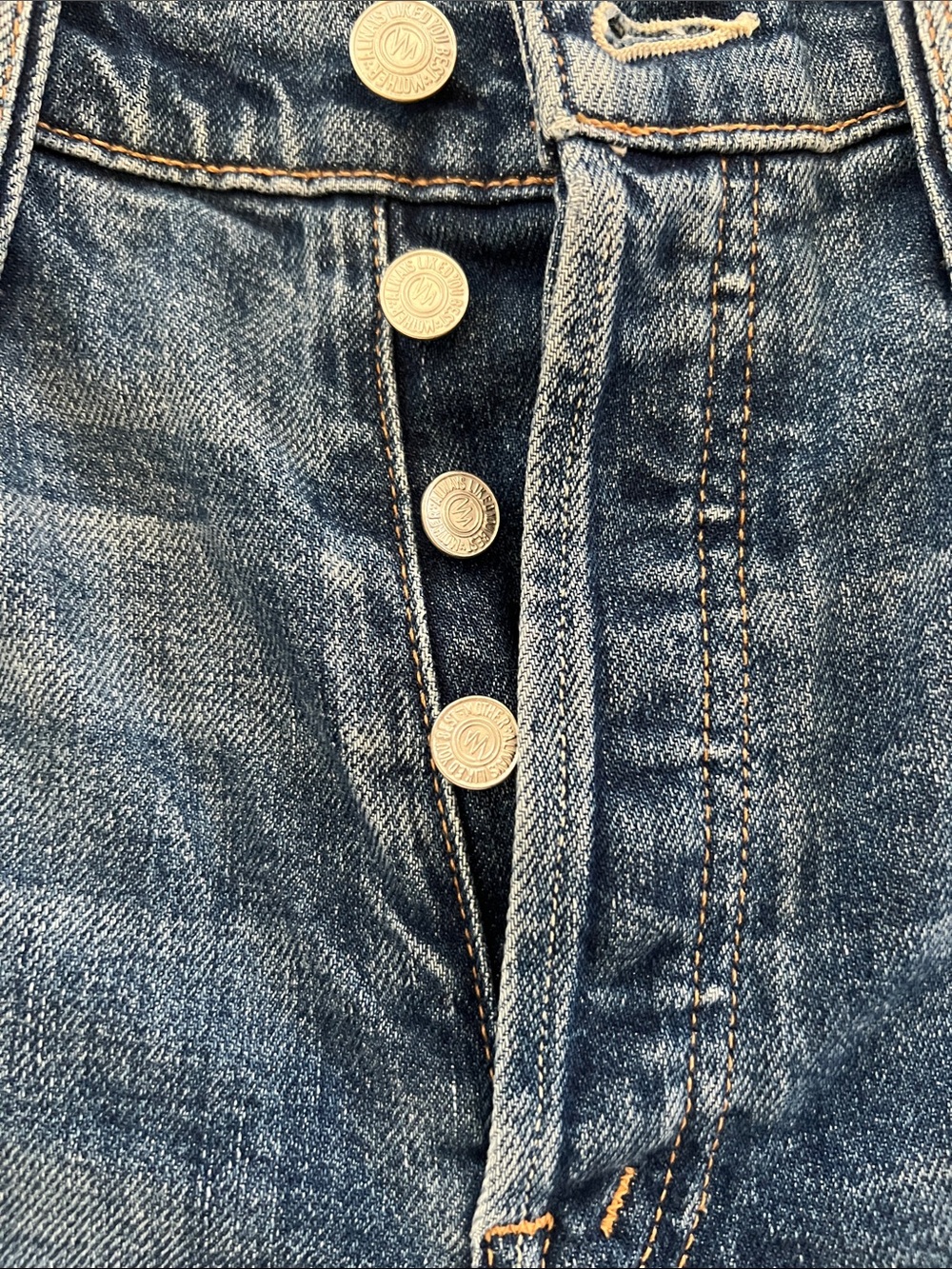 MOTHER Dark Indigo Tripper Ankle Jeans - Picture 9 of 10